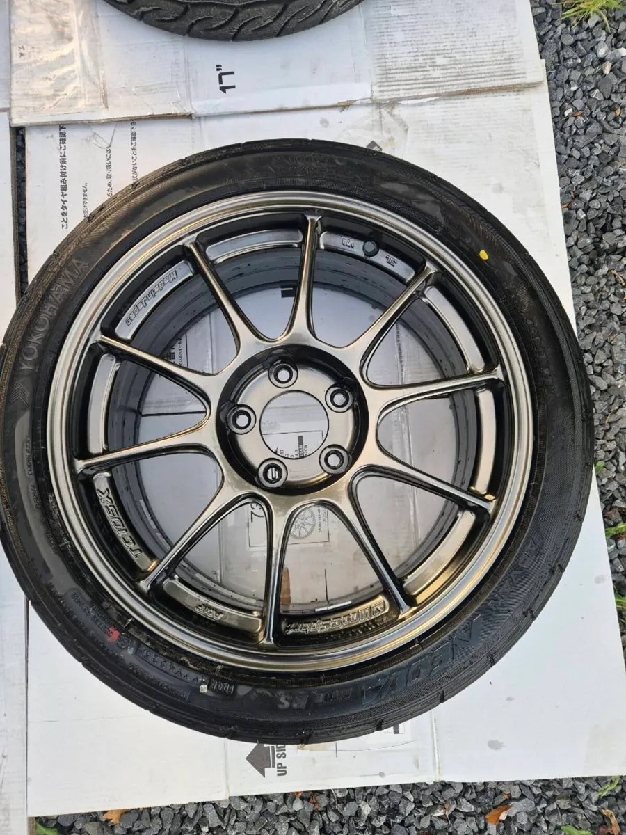 17" 5x114.3 wedsport tc105x alloys - Image 4