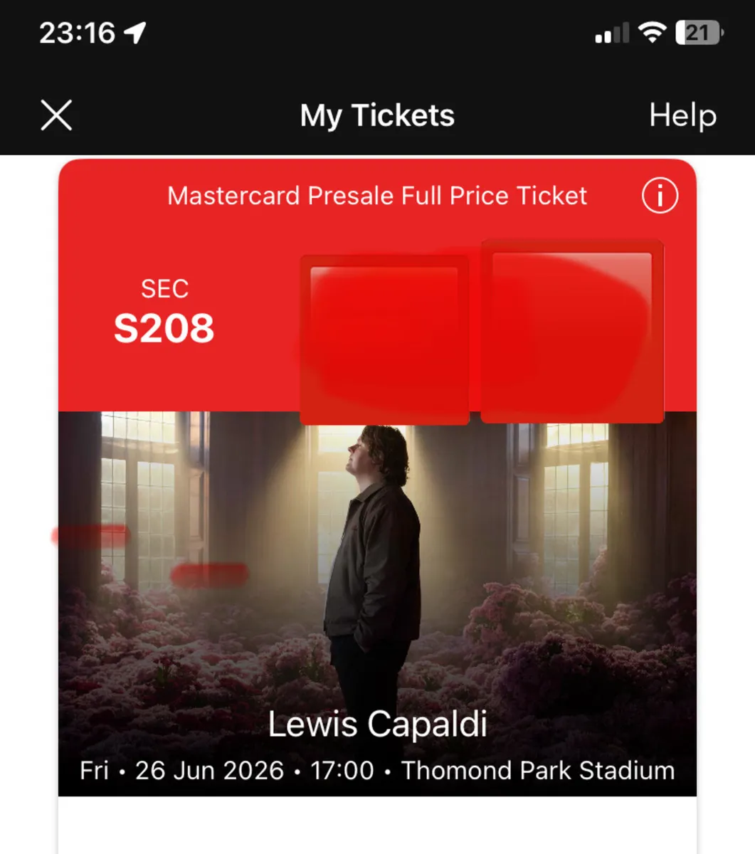 Lewis Capaldi Thomond Park Limerick 26th June - Image 1