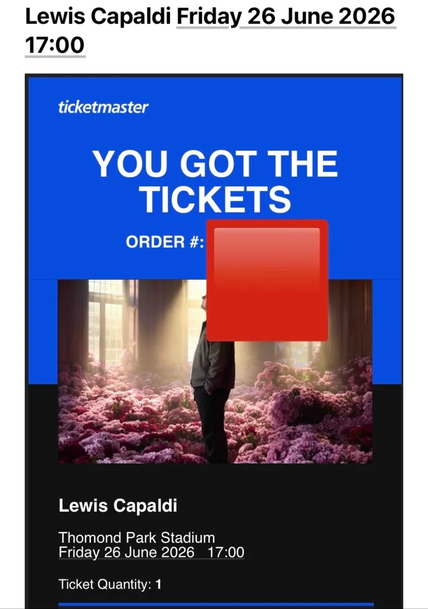 Lewis Capaldi Thomond Park Limerick 26th June - Image 2