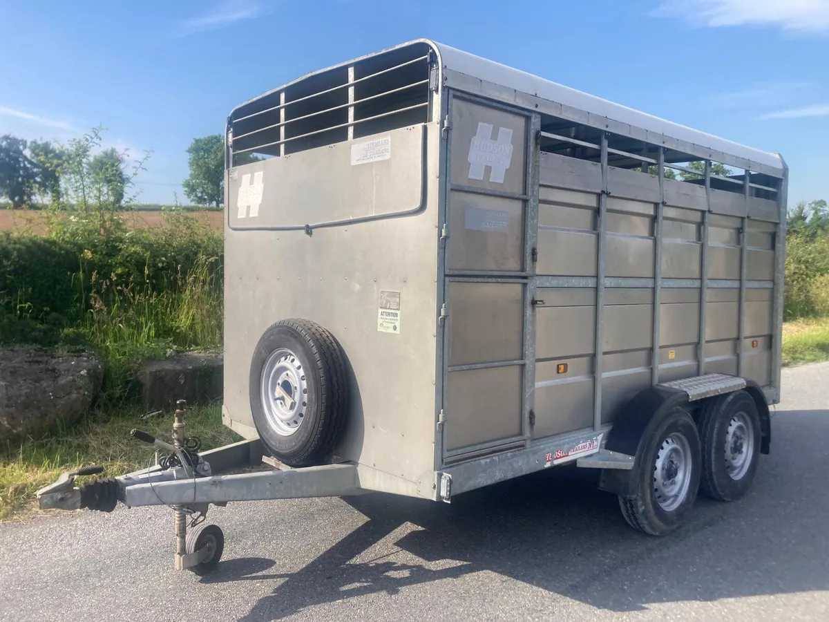 Hudson 12x6 Cattle Trailer Newest model - Image 1