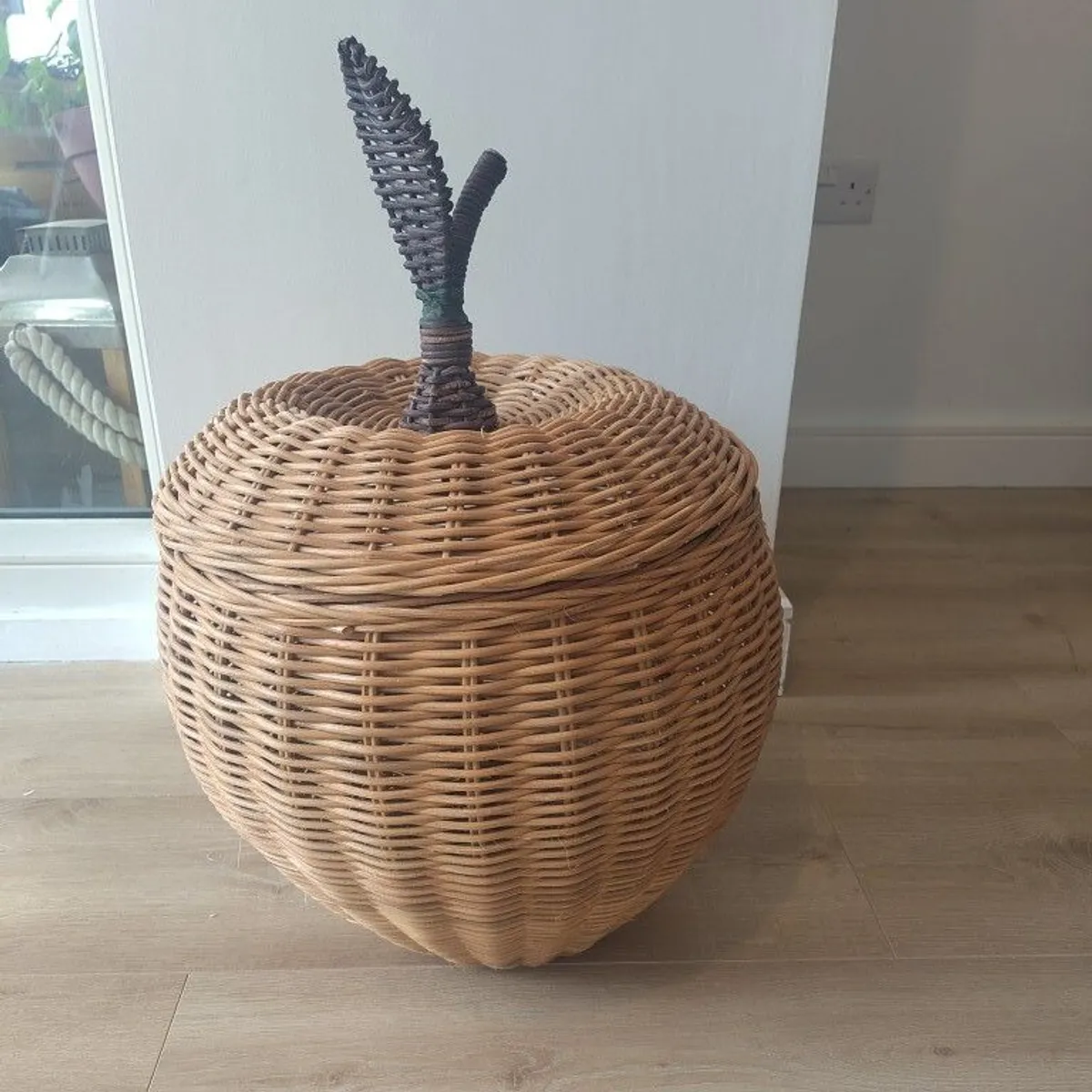 Ferm Living Rattan Basket - Image 1