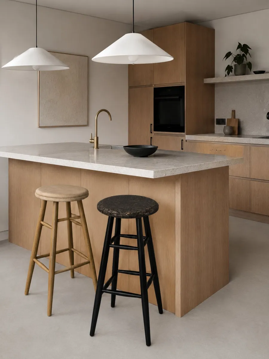 2  Drifted bar stool by Lars Beller fjetland - Image 1