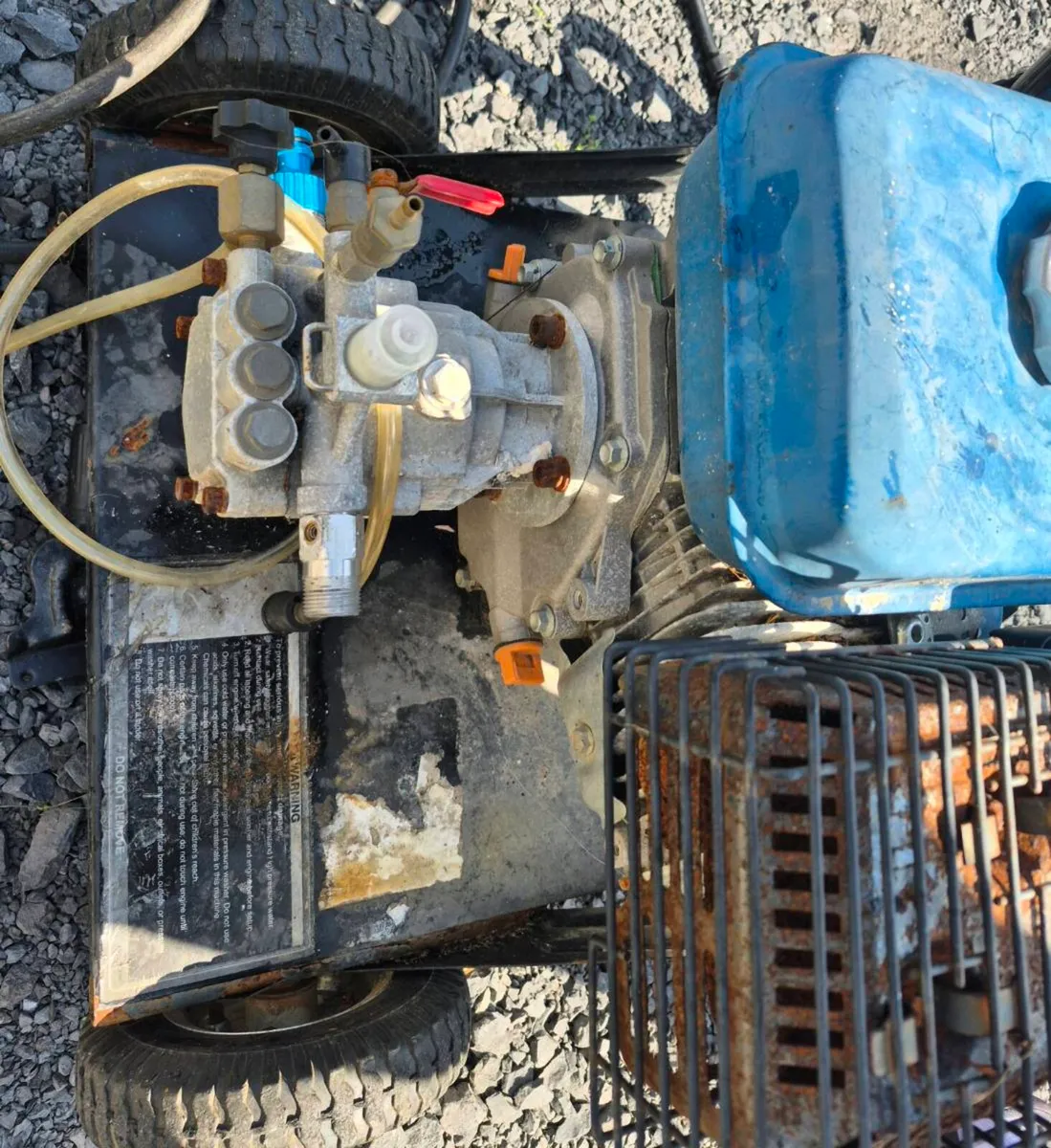 PETROL PRESSURE WASHER 15HP ENGINE 5000 PSI POWER - Image 4
