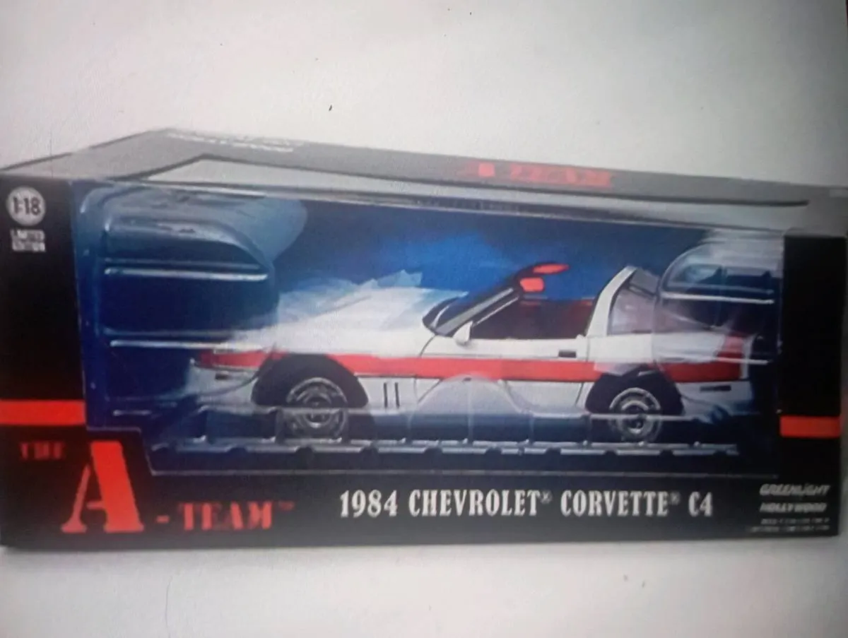 A TEAM GREENLIGHT 1984 CHEVROLET' CORVETTE C4 - Image 1