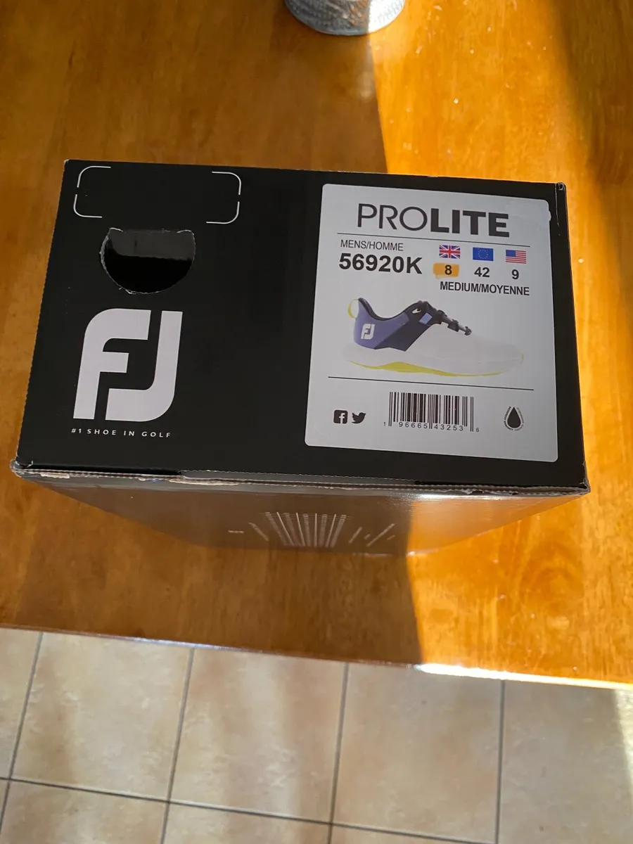 Foot Joy Mens Golf Shoes ProLite Size 8 uk NEW - Image 1