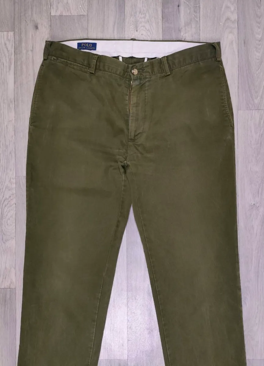 Polo Ralph Lauren Chino Trousers Pants Mens 36x32 - Image 2