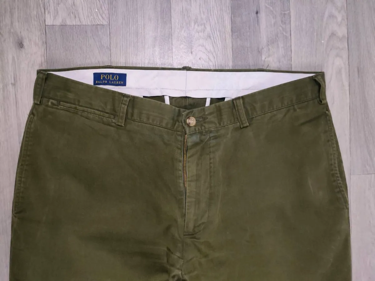 Polo Ralph Lauren Chino Trousers Pants Mens 36x32 - Image 3