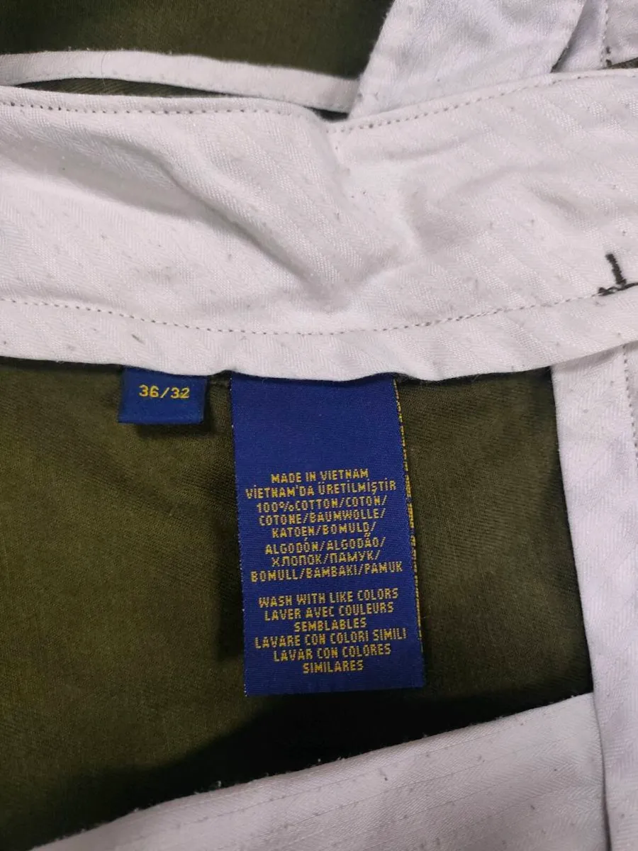 Polo Ralph Lauren Chino Trousers Pants Mens 36x32 - Image 4