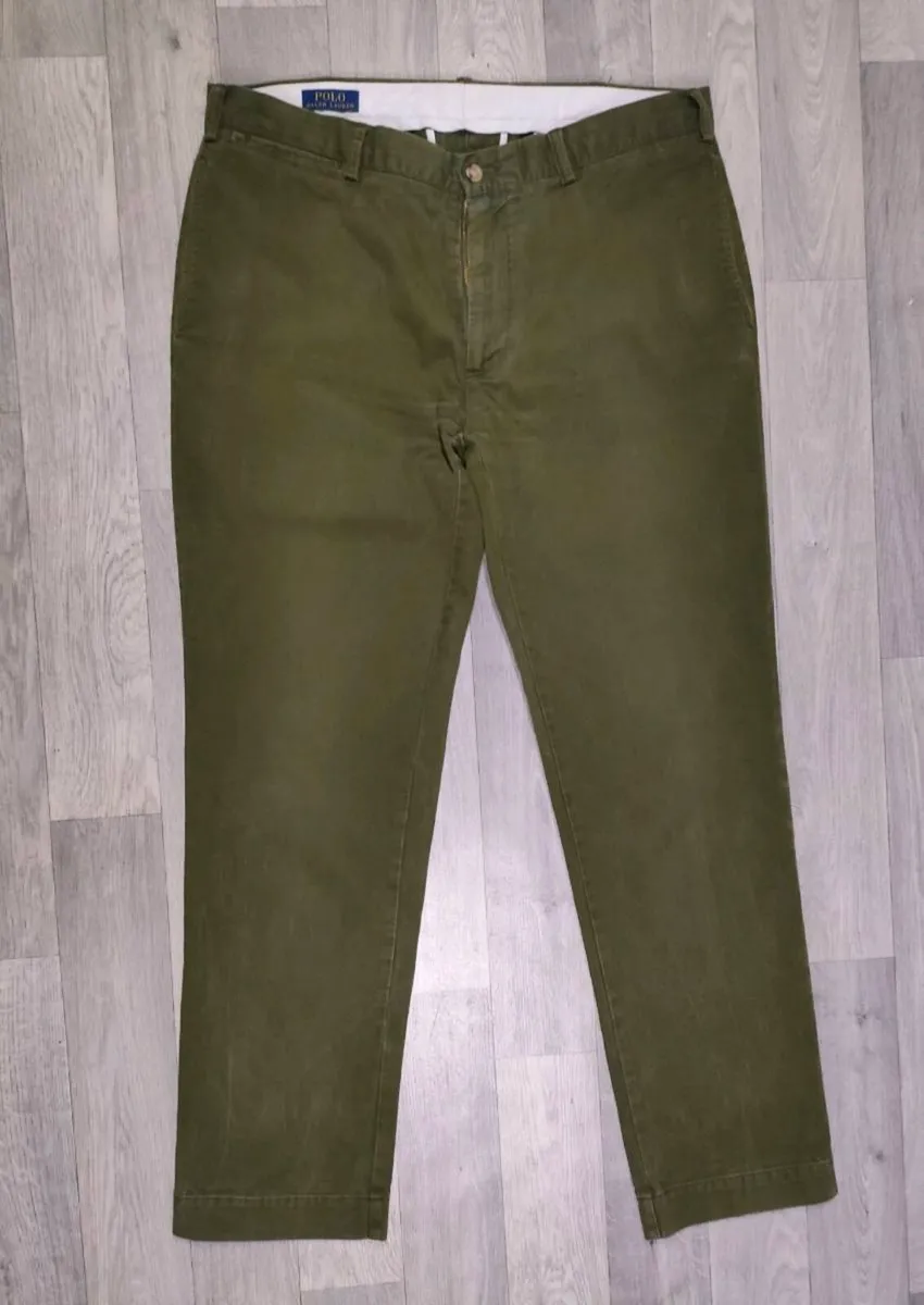 Polo Ralph Lauren Chino Trousers Pants Mens 36x32 - Image 1