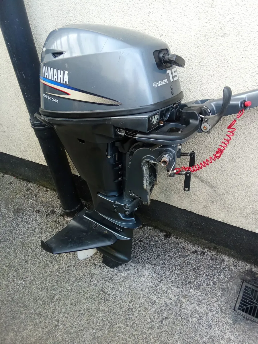 4-stroke outboard YAMAHA-15 hp - Image 2