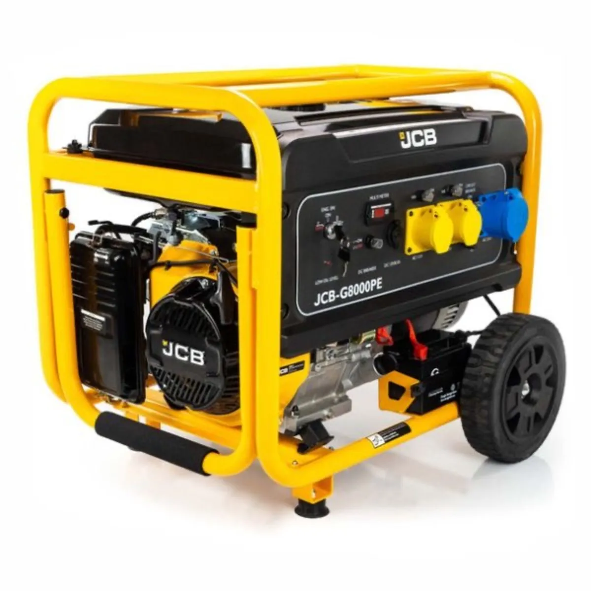 JCB 7.9KW/9.8KVA Petrol Site Generator - Image 1