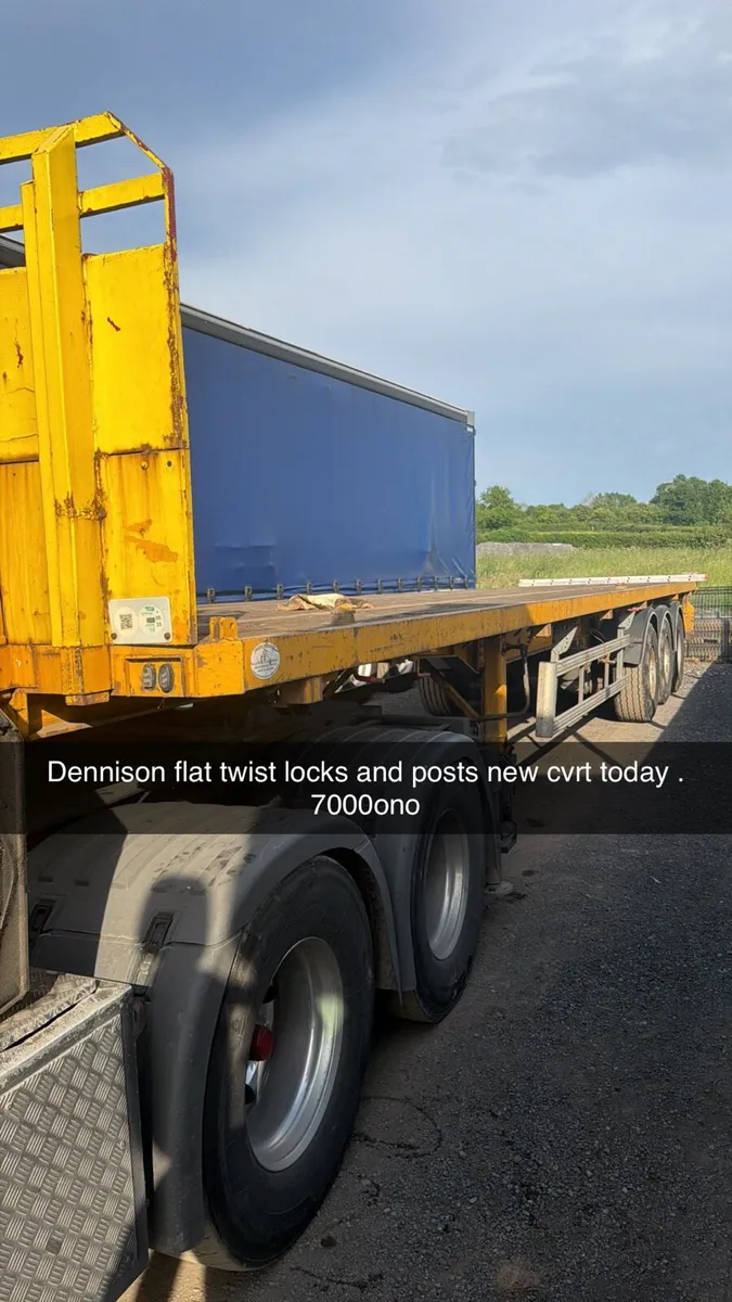 Dennison flat trailer - Image 1