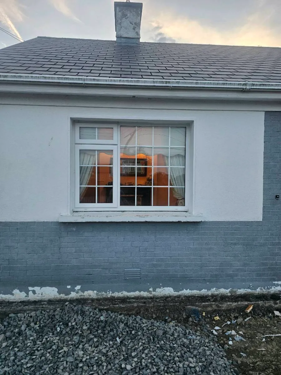 White PVC Double Glazed Windows – Good Condition - Image 1