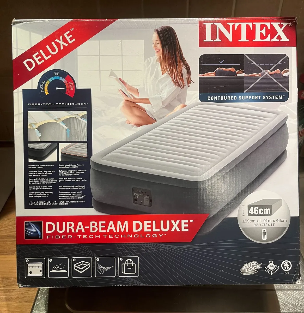 Air Mattress with automatic inflate/deflate funct. - Image 1