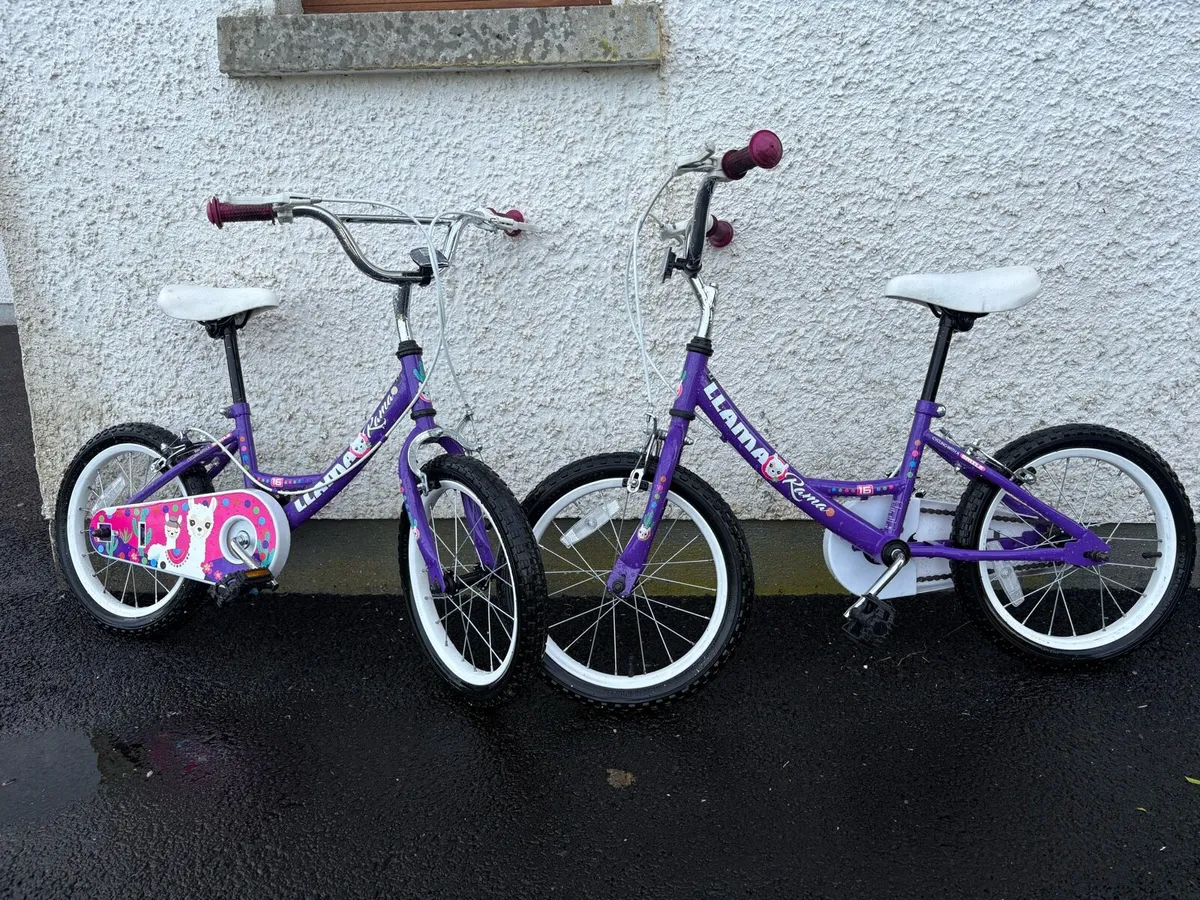 Llama 16 inch Wheel Size Kids Bike x 2 - Image 4