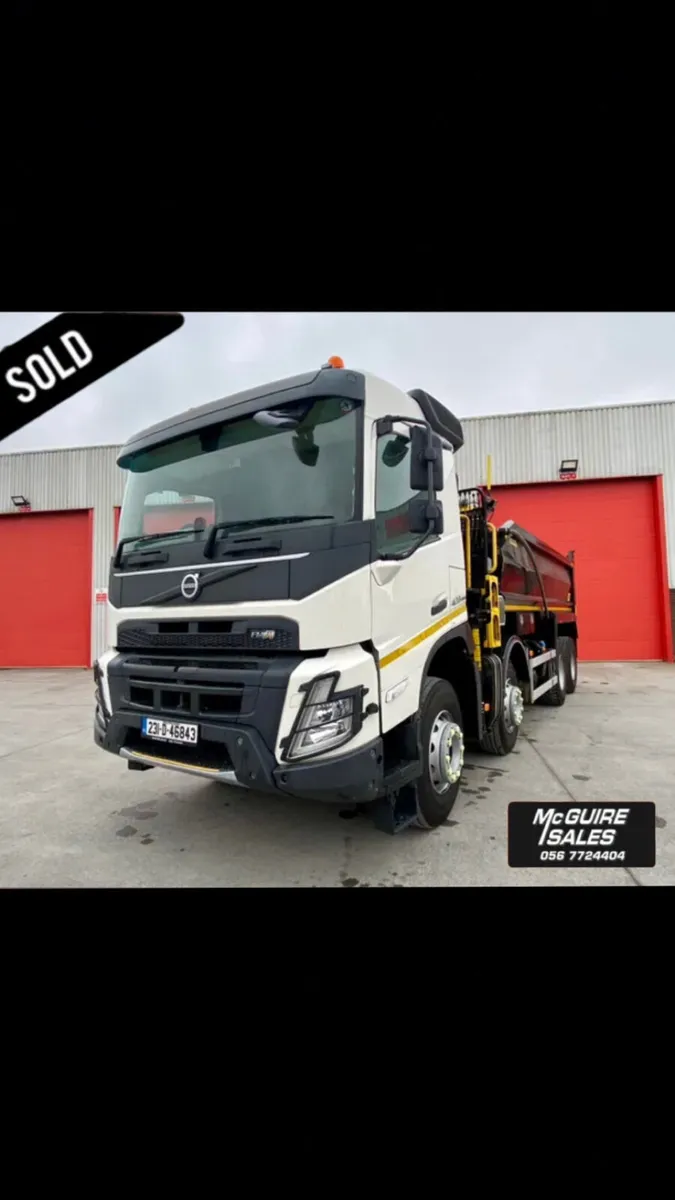 2023  Volvo FMX 420 Tipper Grab - Image 1