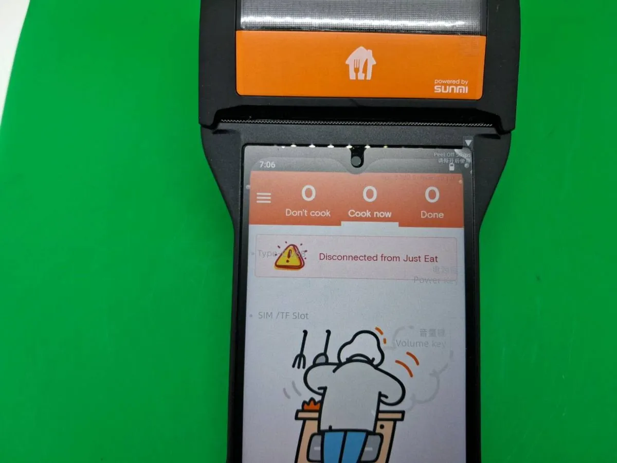 Postage - 8 x Sunmi V2s Plus Wireless Data POS Sys - Image 4