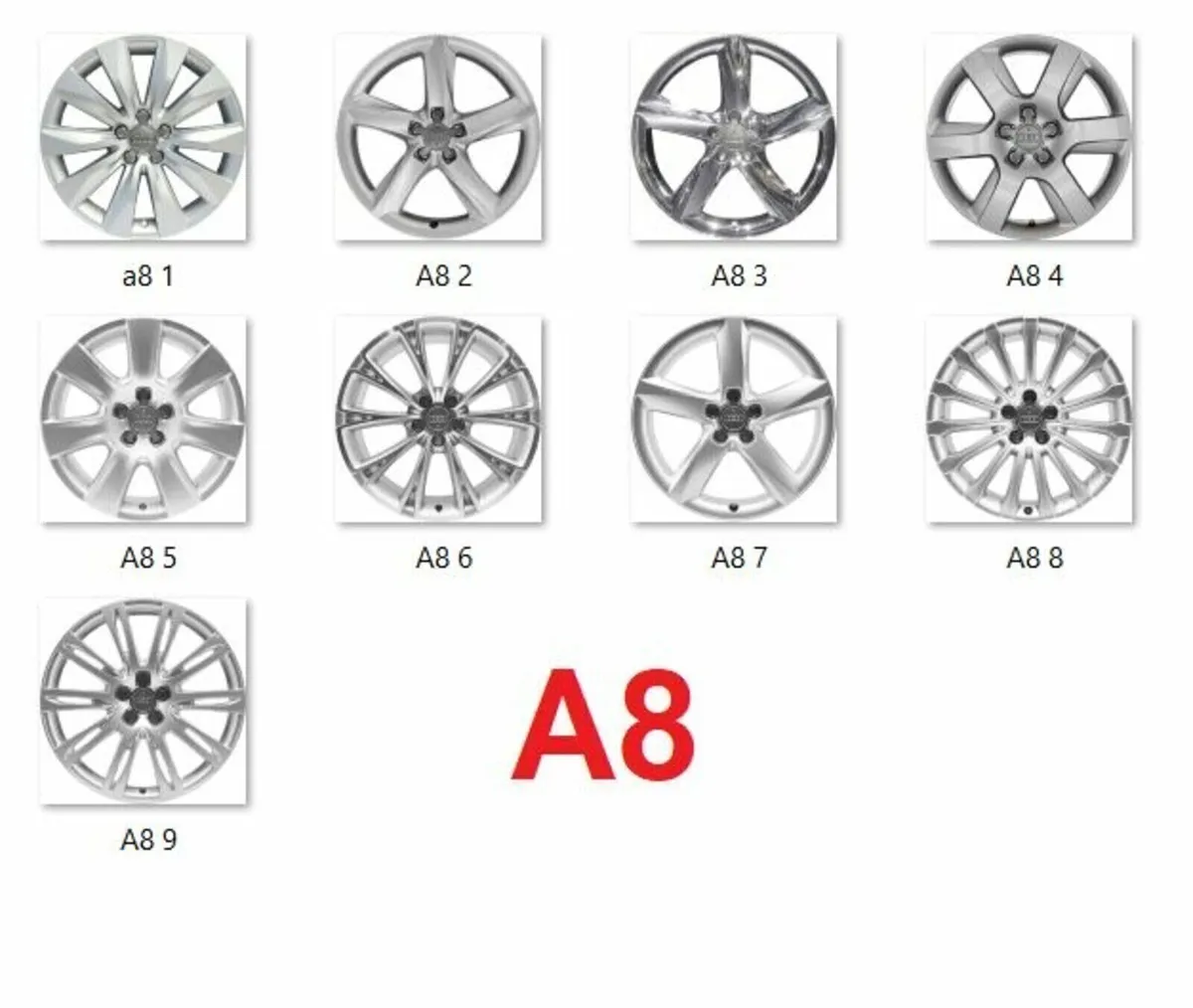 2 x Audi A4, A5, A6, A7 Star Cap - Delivery - Image 4