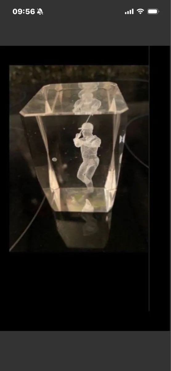 3D Laser Engraved Golf Display - Image 1