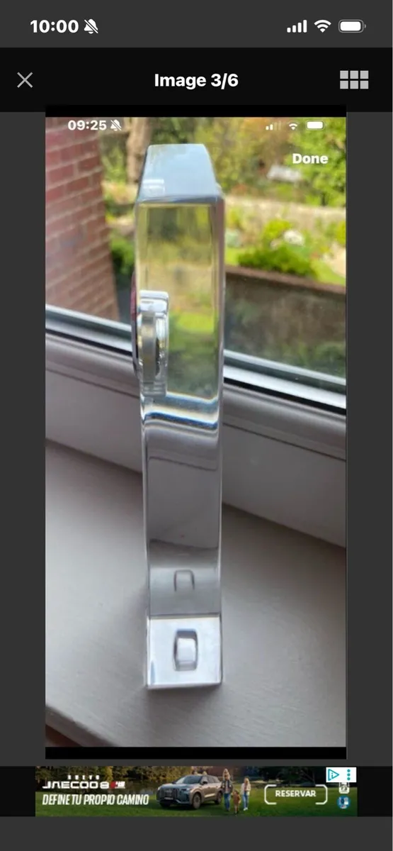 I rage John Rocha Waterford Crystal Clock - Image 3