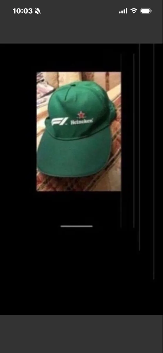 Formula 1 Heineken Cap - Image 1