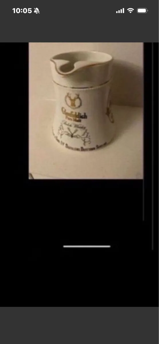 Very Rare Glenfiddich ceramic Water Jug - Image 1