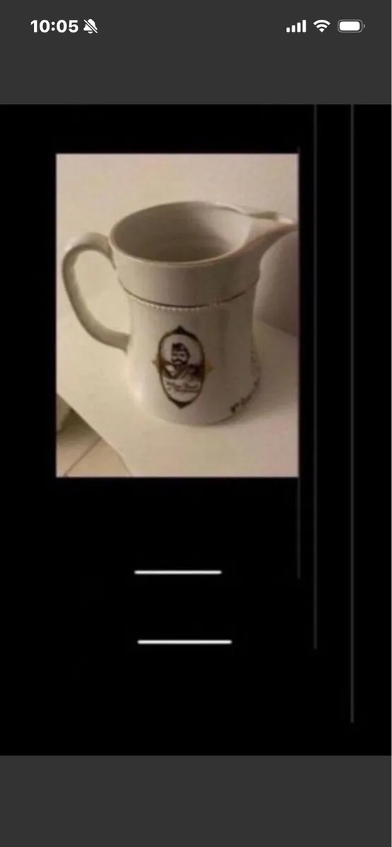 Very Rare Glenfiddich ceramic Water Jug - Image 2