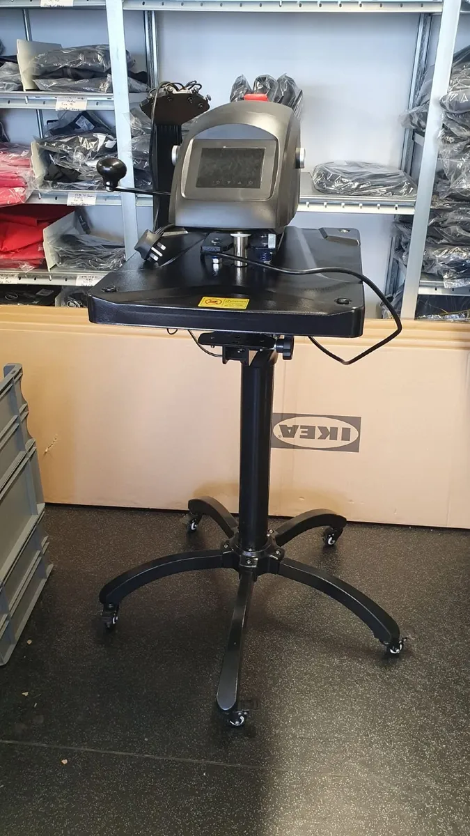 Professional Garment Heat Press Set up - Image 3