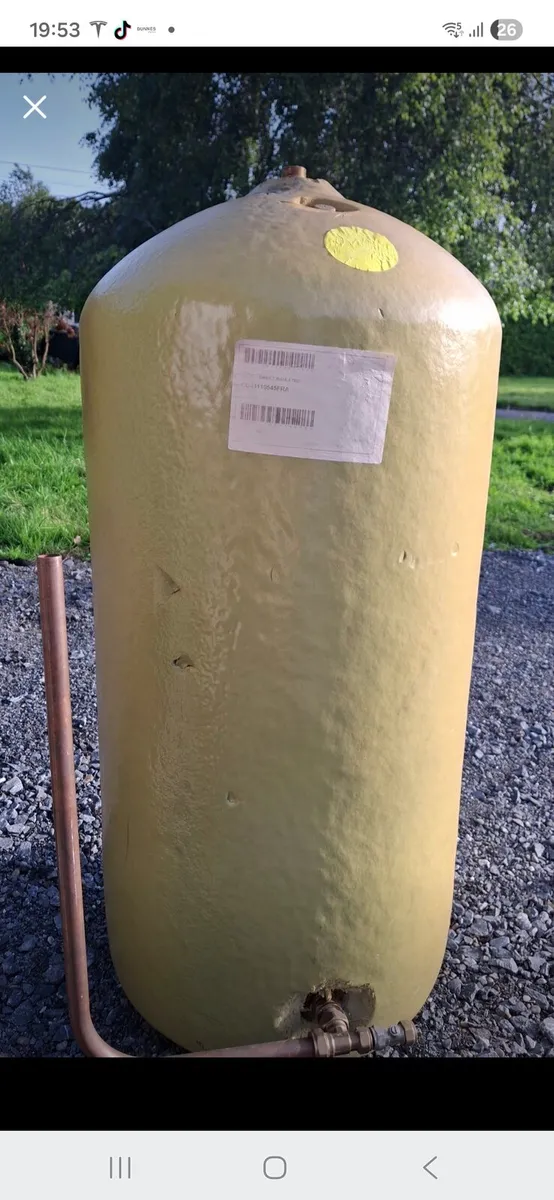 110 Litre Direct Insulated Hot Water Cylinder - Image 1