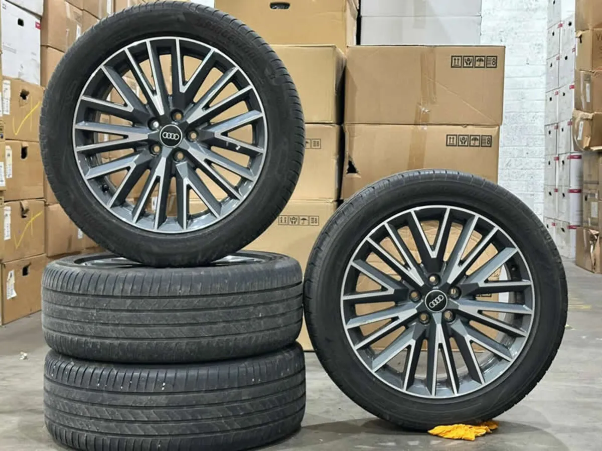 19" GENUINE AUDI Q3 Alloy Wheels & Tyres - Image 1