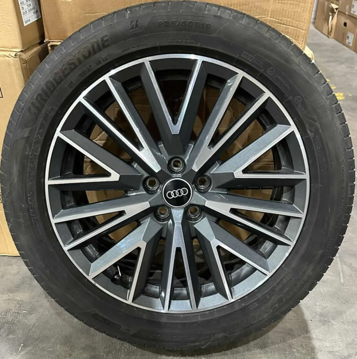 19" GENUINE AUDI Q3 Alloy Wheels & Tyres - Image 4