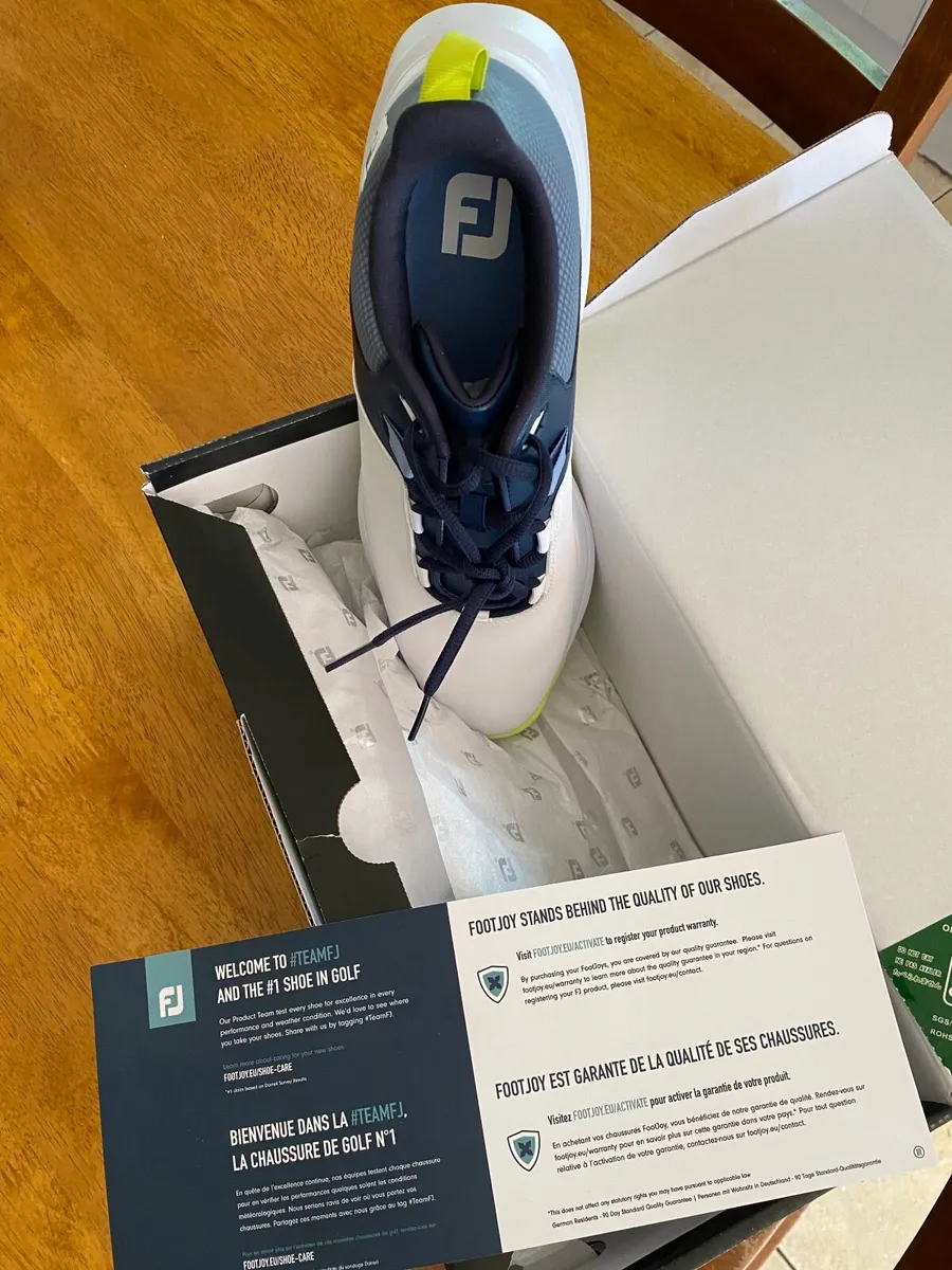 Foot Joy Mens NEW in box ProLite golf Shoes - Image 4