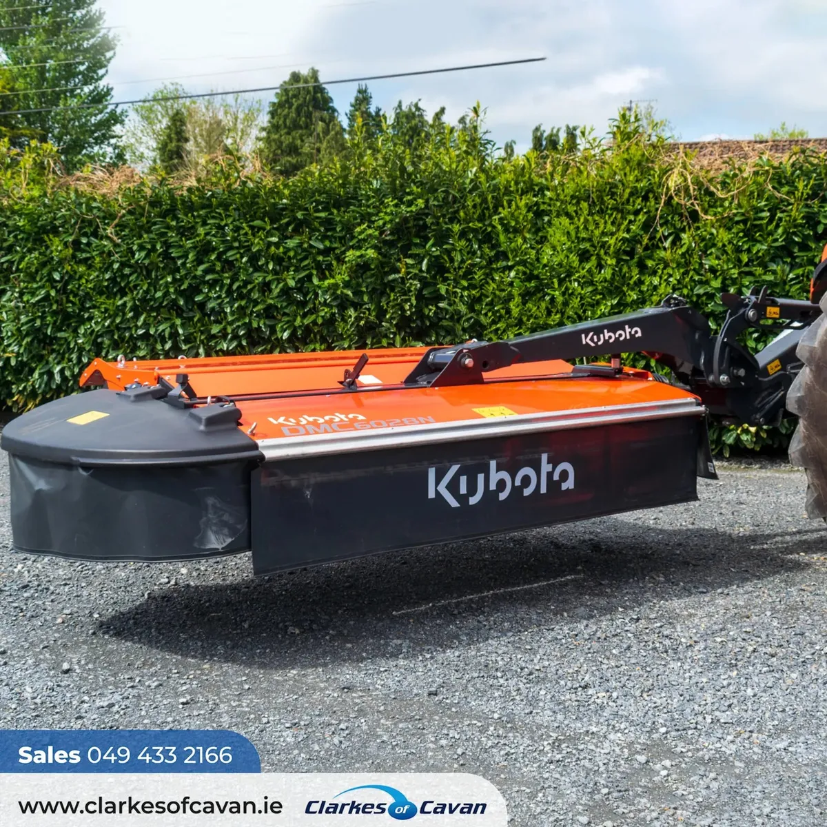 New Kubota 9ft Side Mounted Conidtioner 0% - Image 1