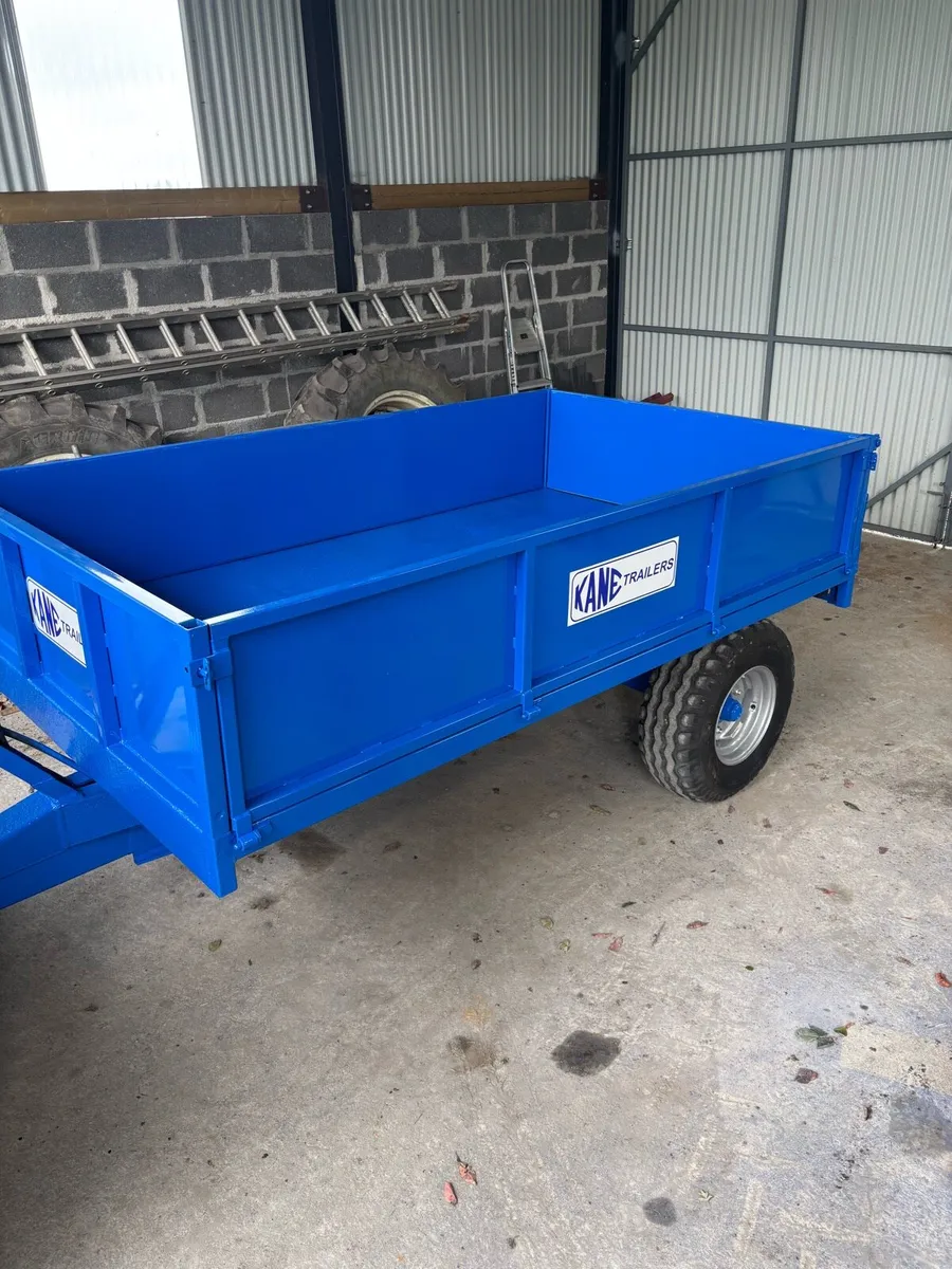 10ft x 6 steel Kane tipping trailer - Image 1