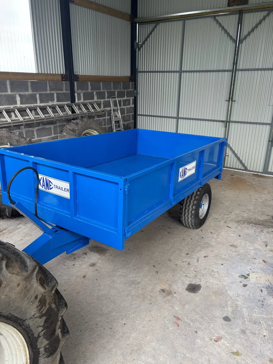 10ft x 6 steel Kane tipping trailer - Image 2