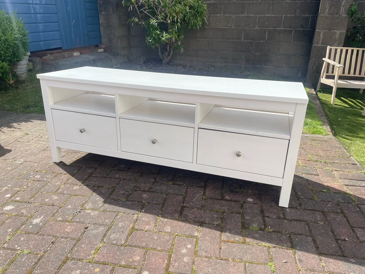 Ikea hemnes tv bench storage - Image 4