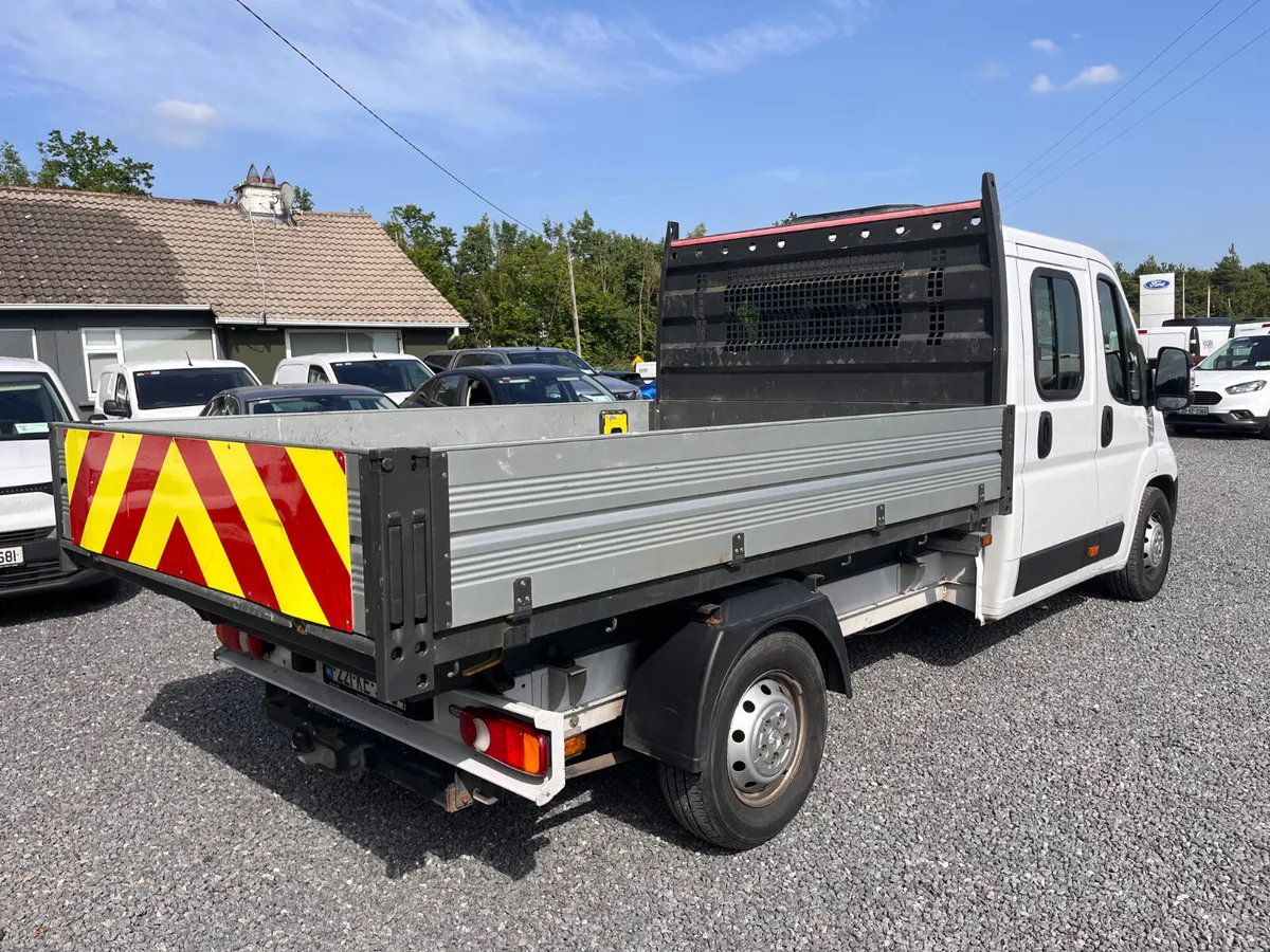Peugeot Boxer Crew Cab Tipper 2.2L Diesel 140BHP - Image 4