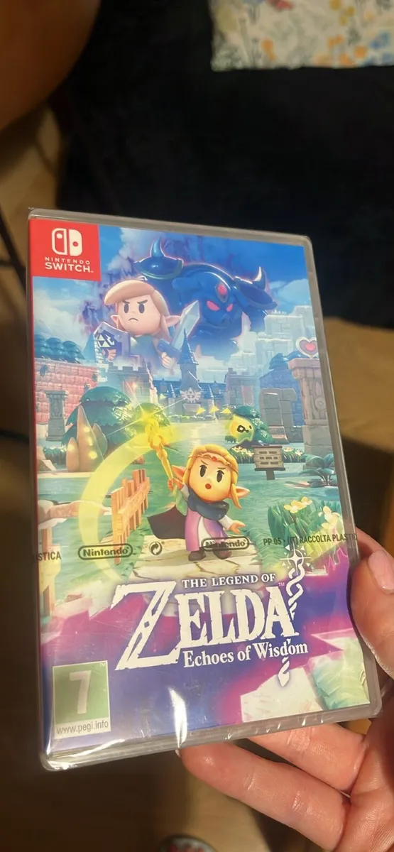 Nintendo Switch Lite + New Unopened Zelda Game - Image 2