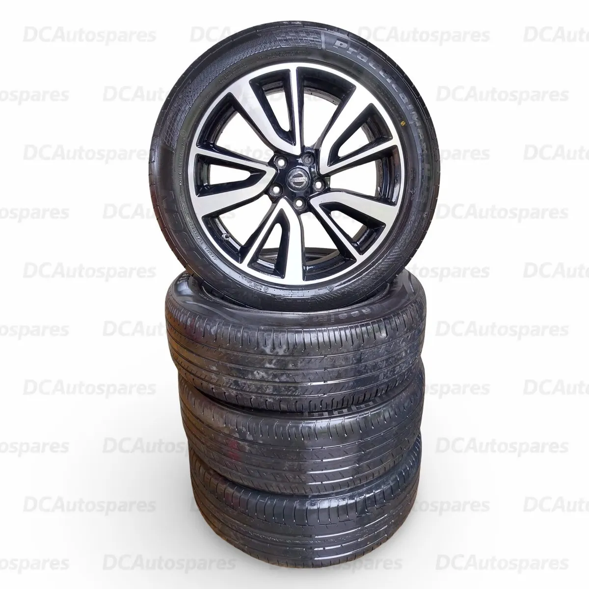 2016 Nissan X-Trail 19" Alloy Wheels Set 225/55R19 - Image 1