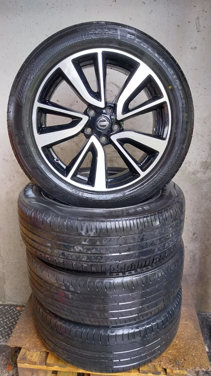 2016 Nissan X-Trail 19" Alloy Wheels Set 225/55R19 - Image 2