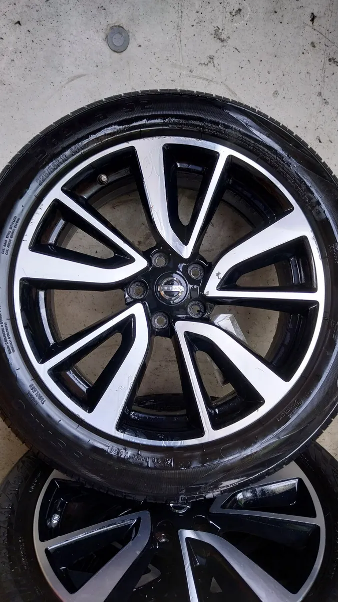 2016 Nissan X-Trail 19" Alloy Wheels Set 225/55R19 - Image 3
