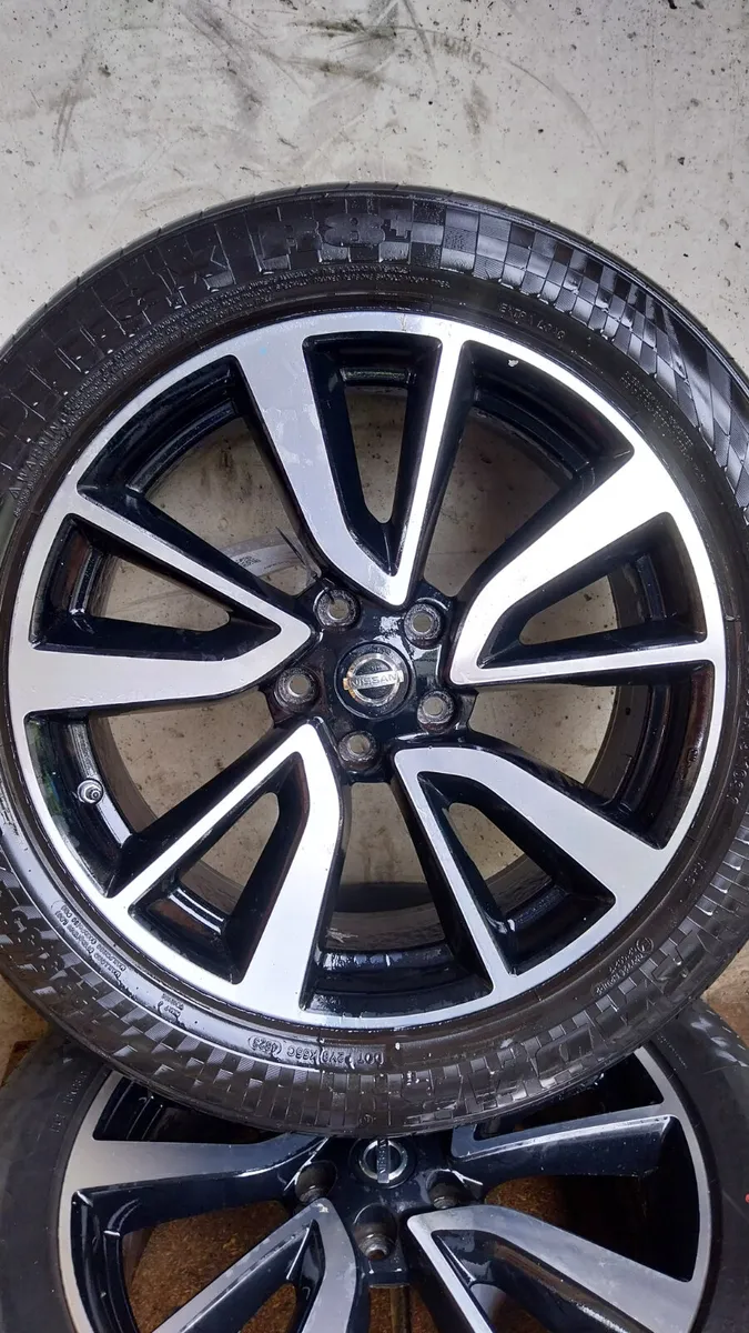 2016 Nissan X-Trail 19" Alloy Wheels Set 225/55R19 - Image 4