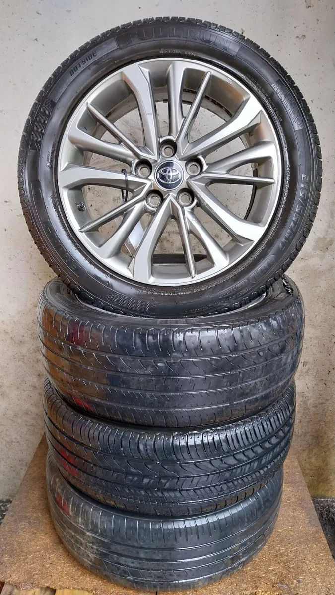 2018 Toyota Avensis  17" Alloy Wheels Set 215/55R1 - Image 2