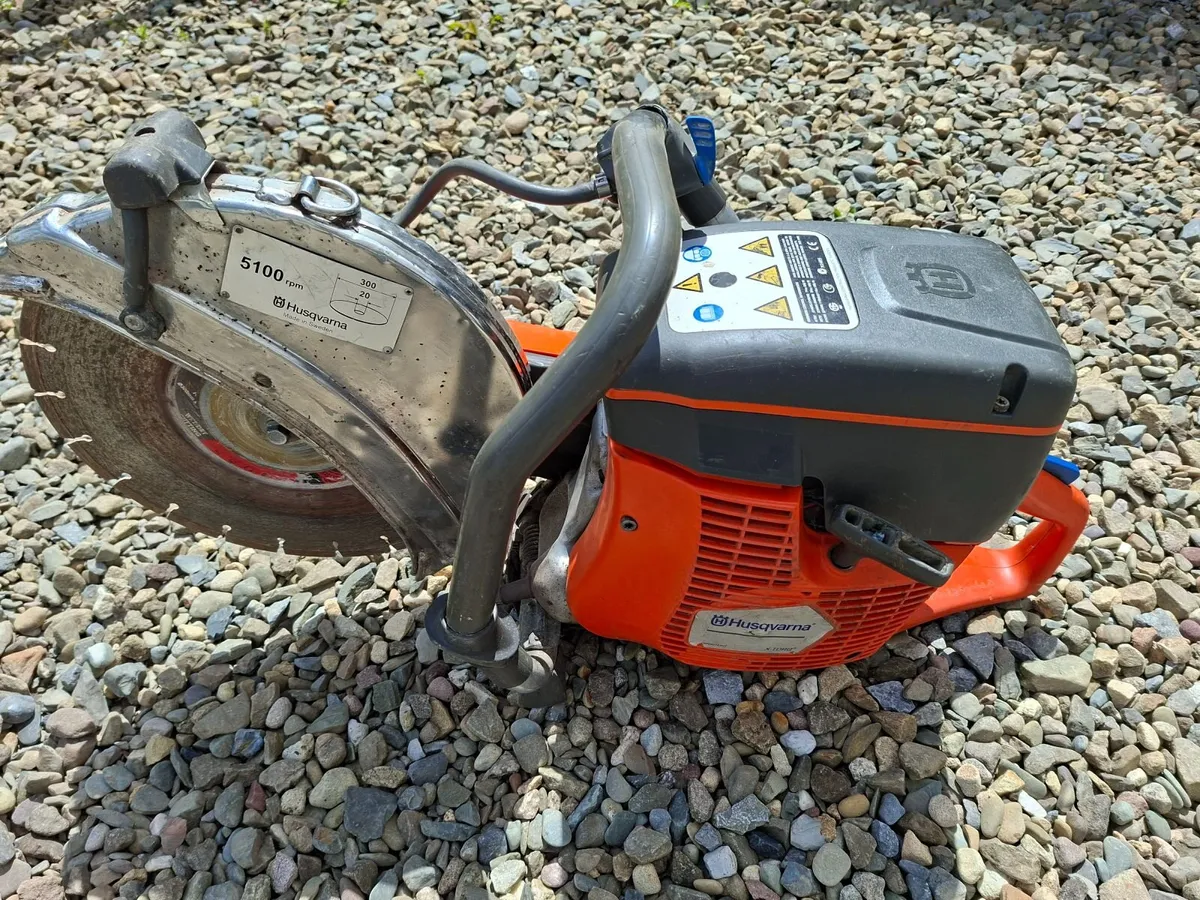 Husqvarna K760 Consaw "Serviced" - Image 1