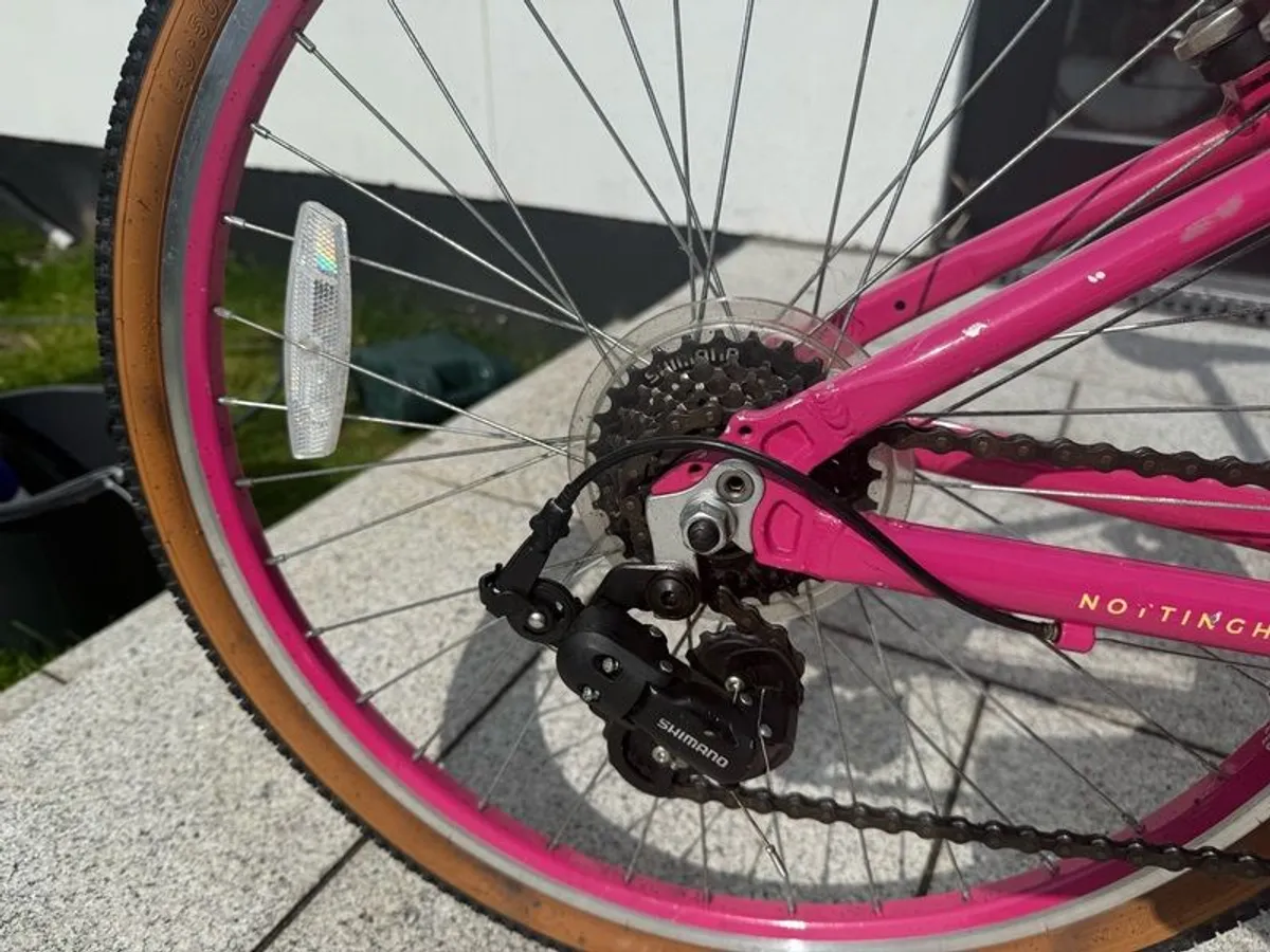 Raleigh Pop Pink Girls Bike, 24" frame - Image 1