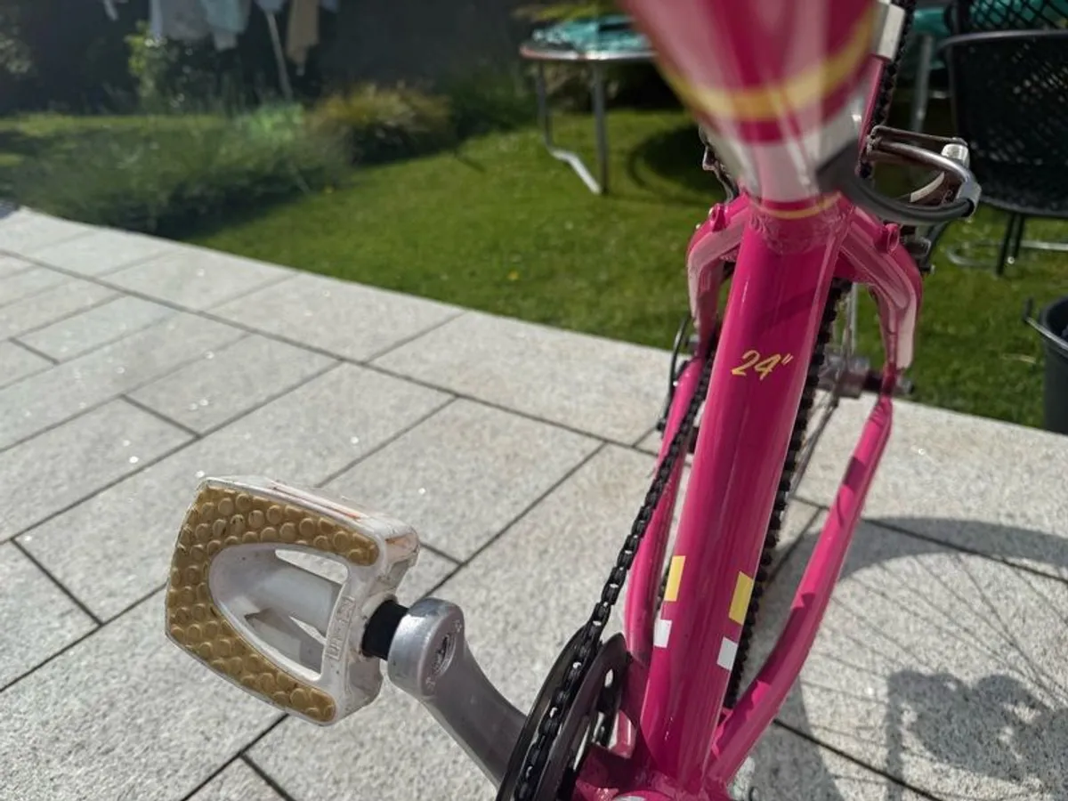 Raleigh Pop Pink Girls Bike, 24" frame - Image 2
