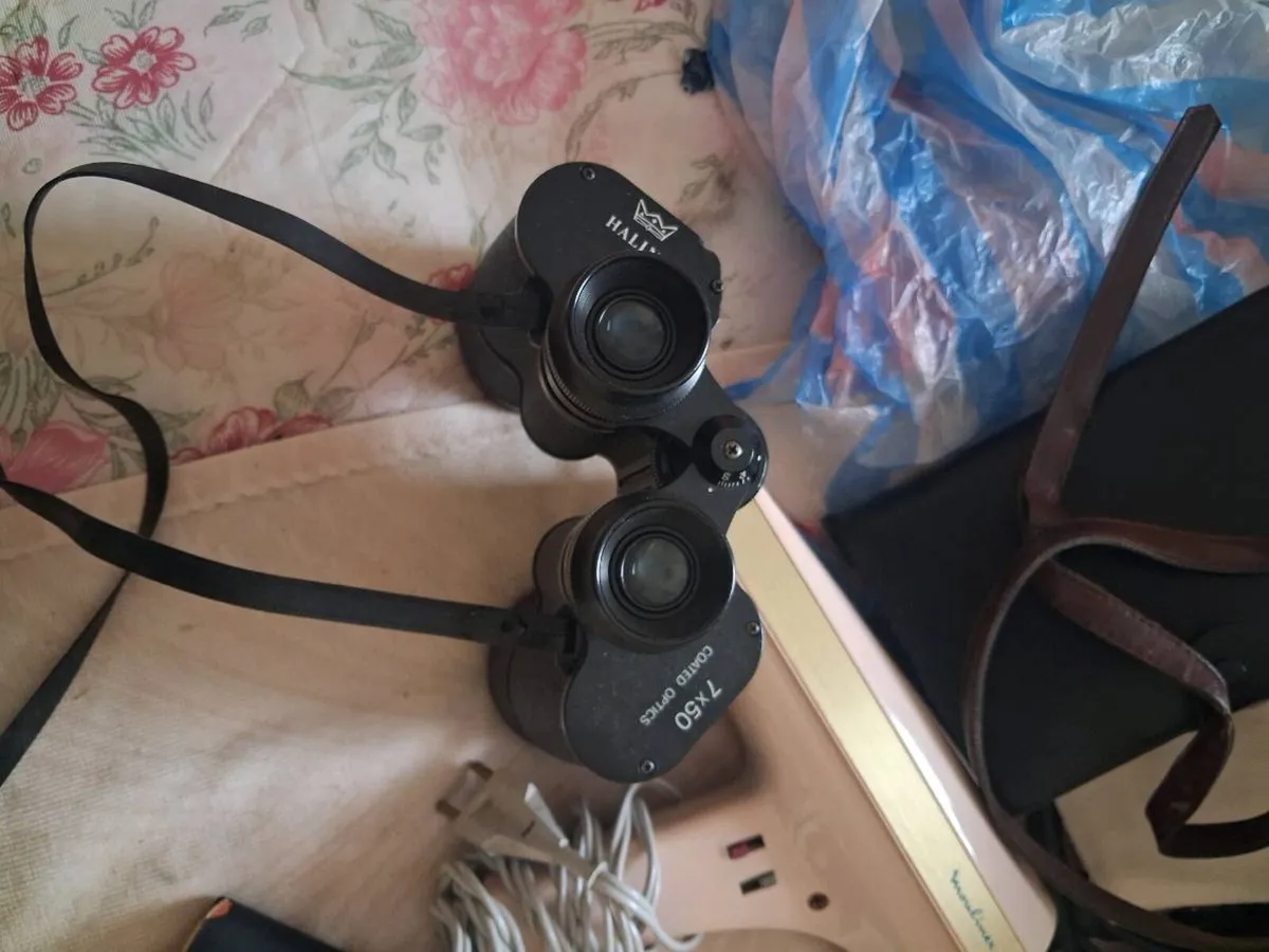 Vintage 1970's Halina 7 x 50 Binoculars - Image 2
