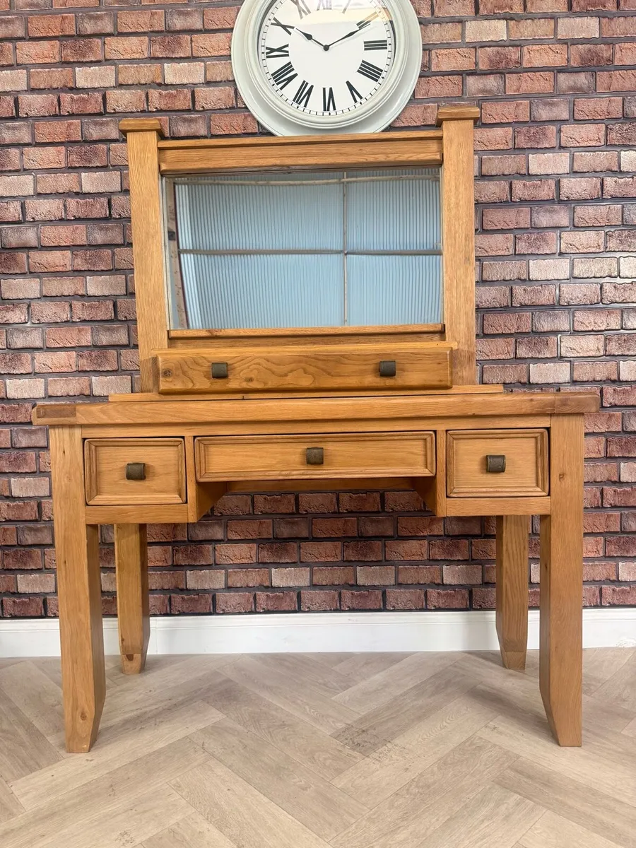Danube solid oak vanity set - Image 2