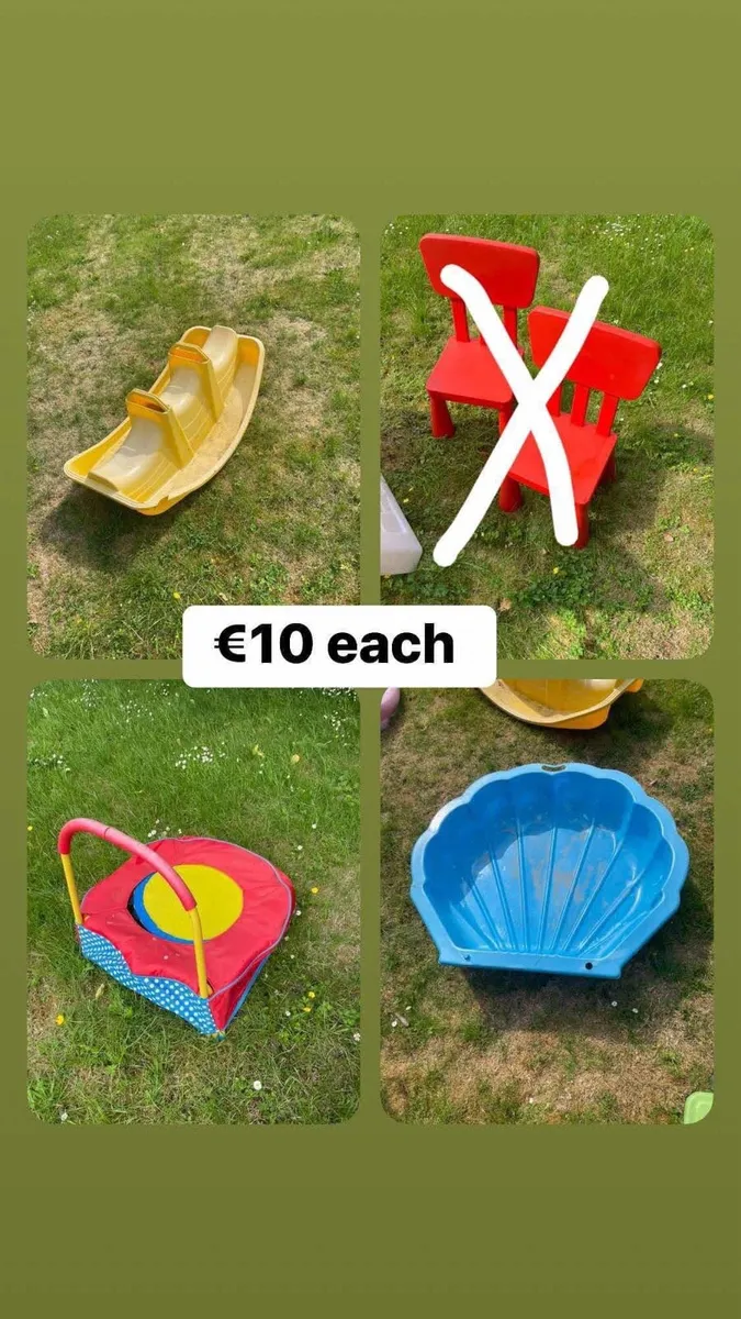 kids outdoor toys €10 each or for €50 - Image 4