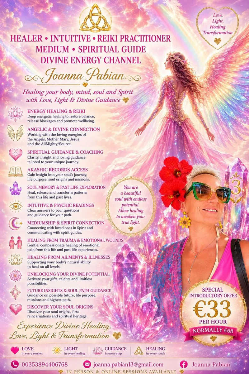 Healing Services/Reiki/Angel Healing/Psychic